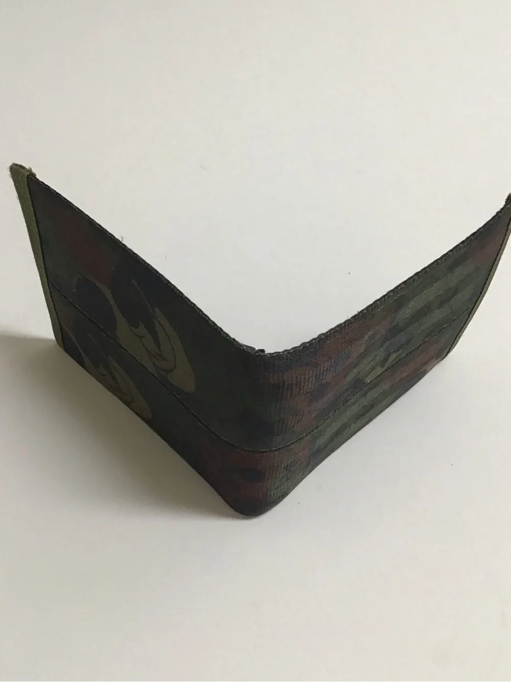 Disney Harveys Collab Forest Mickey Seatbelt Wallet Billfold Camouflage Vintage
